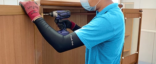 大きな粗大ゴミは分解してから回収