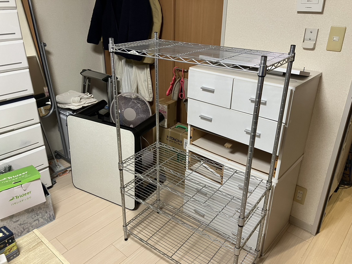 「2Kのマンションから家具や不用品をまとめて回収しました」作業写真